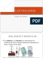 Basculas y Balanzas