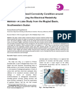 Evaluation of Subsoil Corrosivity Condition Around