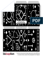 EduEscapeRoom plantilla cubo Mergecube papel