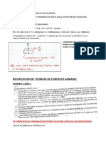 Diseño de columna sin refuerzo en compresión y análisis de variables que influyen en deflexiones