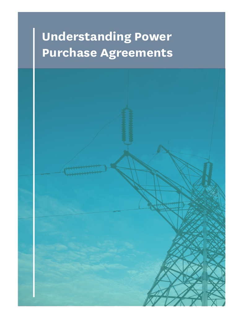 Understanding Power Purchase Agreements PDF Watt Nature
