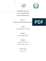 Tema 1 - Psicología Comunitaria de La Salud