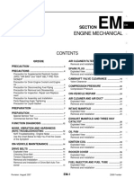 Engine Mechanical: Section