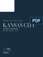 Kansas City: District Auditions