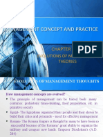 Management Concept and Practice: Chapter Two