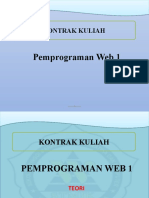 Pemprograman Web Teori