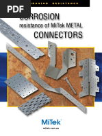 Corrosion Resistance of MiTek Metal Connectors