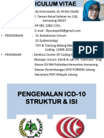 Pengenalan Icd-10 & Icd-9-Cm, Struktur & Isi