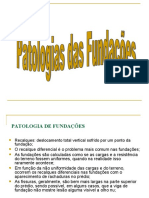 Patologia Fundações