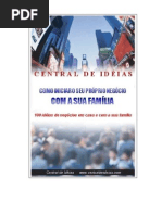 Como iniciar o seu proprio negocio