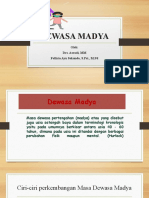 Dewasa Madya