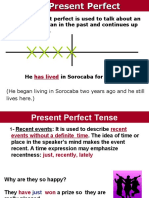 The Present Perfect Is Used To Talk About An Event That Began in The Past and Continues Up To The Present