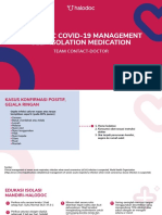 Halodoc Covid-19 Management Self Isolation Medication