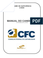 Manual Do Candidato: Exame de Suficiência 2/2020