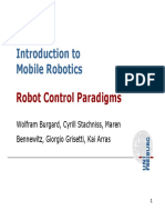 Introduction To Mobile Robotics: Robot Control Paradigms