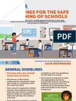 Guidelines For The Safe Reopening of Schools