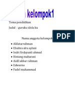 Drama Kelompok I