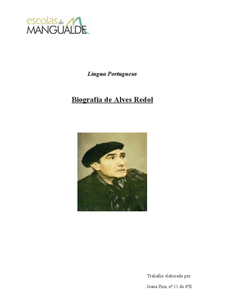 Biografia de Alves Redol: Vida e Obra | PDF | Ficção Geral