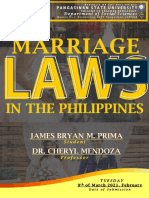 Marriage Laws in The Philippines