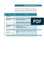 Presupuesto de Vivienda Unifamiliar en Segundo Piso, Pamplona Alta - San Juan de Miraflores