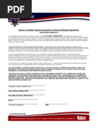 2011 Parking Volunteer Form WAIVER