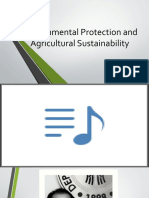 Environmental Protection and Agricultural Sustainability