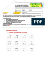 Refuerzo de Multipliccaiones Llevando