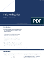 Lecture 6-Failure Theories