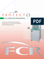 FUJIFILM FCR PROFECT CS Specifications: Fuji Computed Radiography