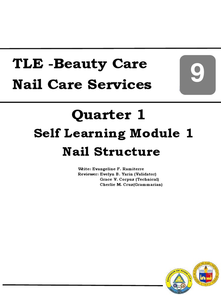 Nail Care Services: Grade 9 Module 1 | PDF