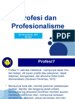 1 Profesi - Profesionalisme