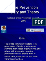 Crime Prevention Theory and History 71 Slides