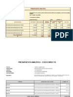 Presupuesto Analitico Jr. Libertad