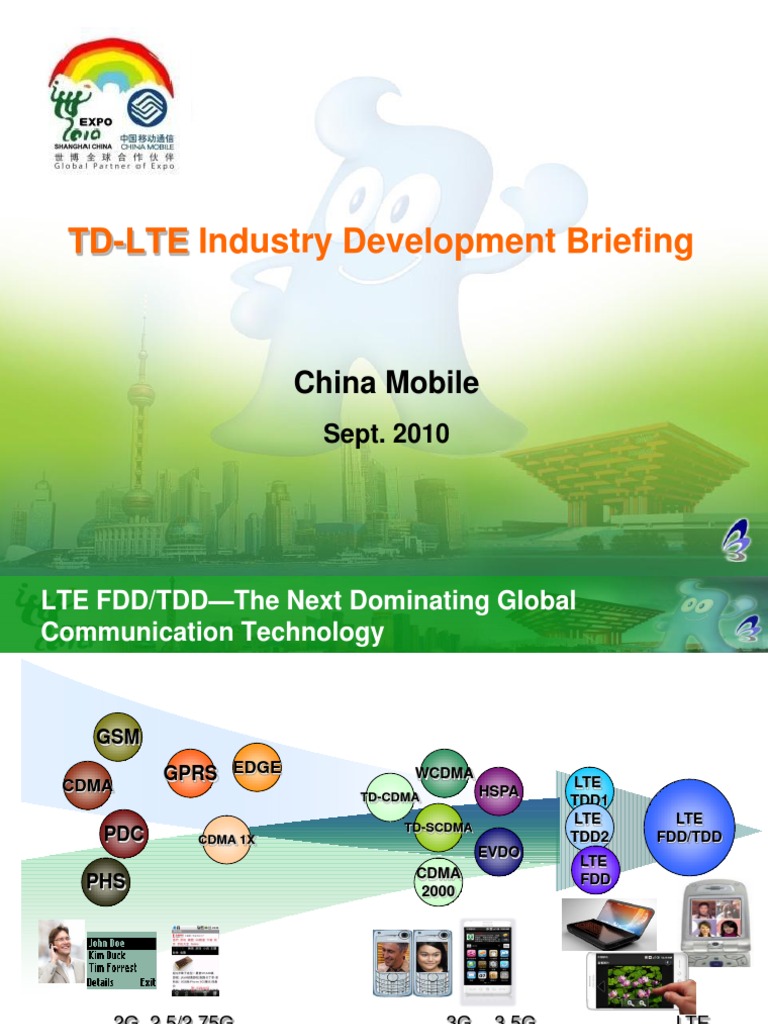 TD-LTE Development Overview | PDF | Lte (Telecommunication) | Radio ...