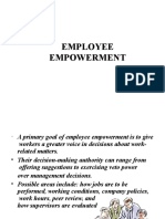 Employee Empowerment - 26-02-2021