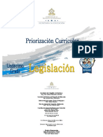 Priorizacion Curricular Legislacion