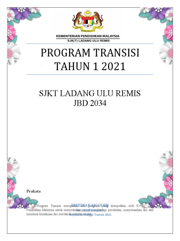 Kertas Kerja Transisi Tahun 1 2021 | PDF