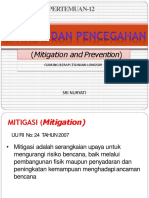 Mitigasi Dan Pencegahan