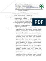 SK Visi Misi Dan Tata Nilai Puskesmas Tanjungpinang 2017