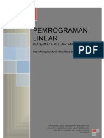 RPS Pemrograman Linear