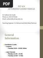 CH1-Intro To Mobile Robot and Locomotion