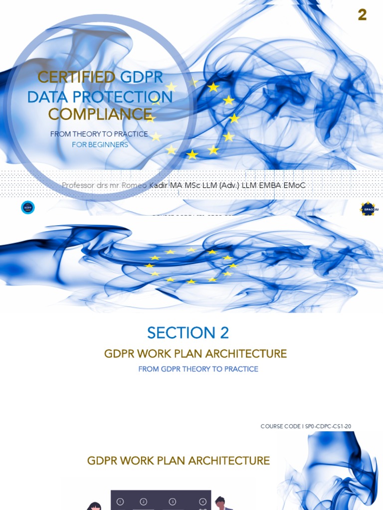 Section 2 Key Concepts GDPR Compliance Beginners | PDF | Computer ...