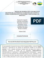 Diapositivas-Supervisión Del Sistema de Información Contable en El Registro de Las Entradas y Salidas de Los CLAP en La Unidad Administrativa y Financiera Comunitaria Las Delicias i El Tigre Estado Anzoátegui