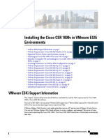 Installing and Configuring Cisco CSR 1000v in VMware ESXi