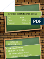 Kontrak Kuliah Evaluasi Pembelajaran