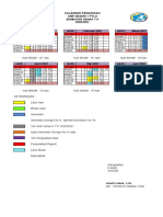 Kalender Pendidikan KLS Vii Dan Viii Semester Genap T.P 2020-2021