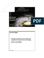 Biology Biology: Membrane Structure and Function