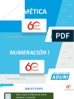 Aritmética Numeracio 1