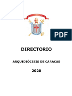 Directorio Arquidiócesis de Caracas - 2020