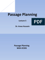 Passage Planning: Dr. Arwa Hussein